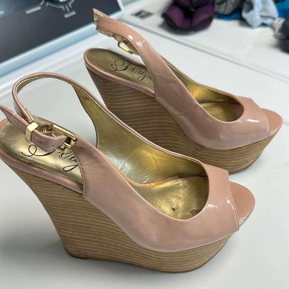 Fergie. Size 5 1/2. Wedges.